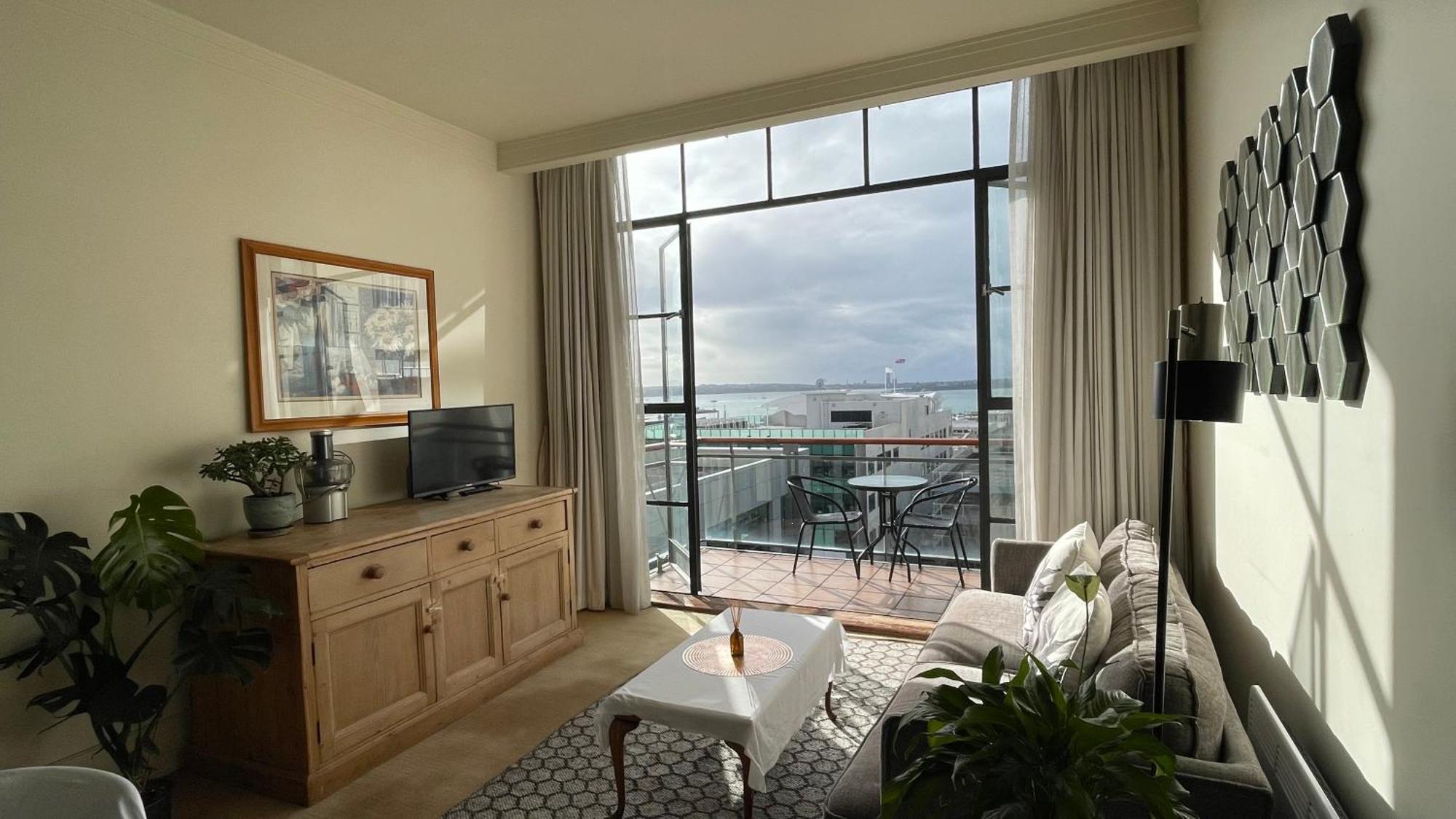 Sea View Heritage Apartment With Balcony Auckland Exterior foto